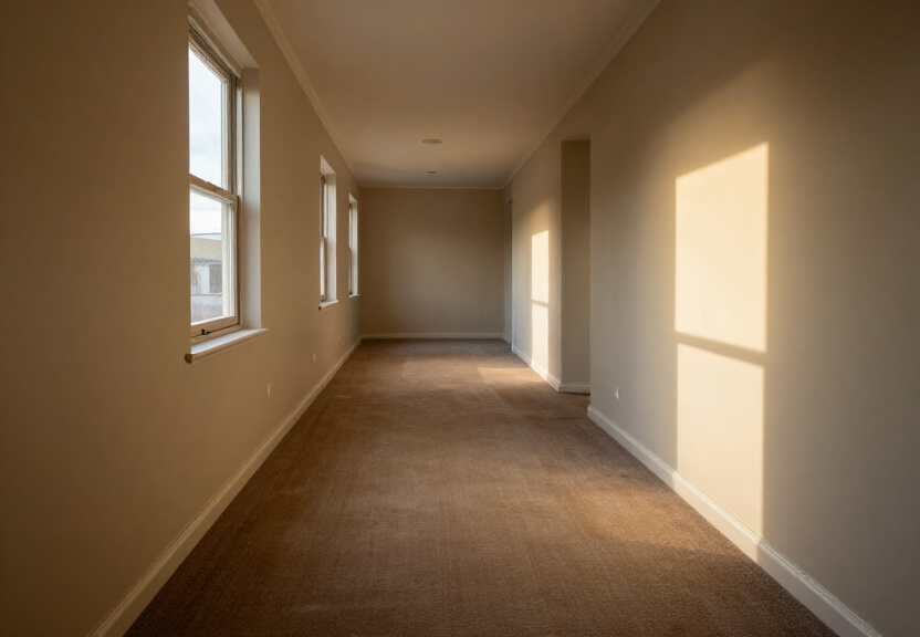 Dry and restored living room in Hurlstone Park after flood cleanup